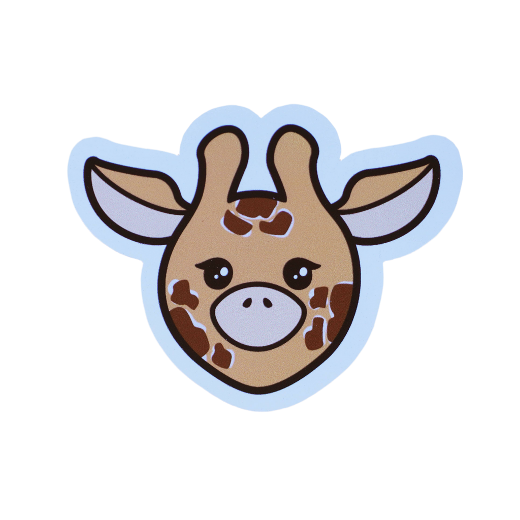 Autocollant Girafe