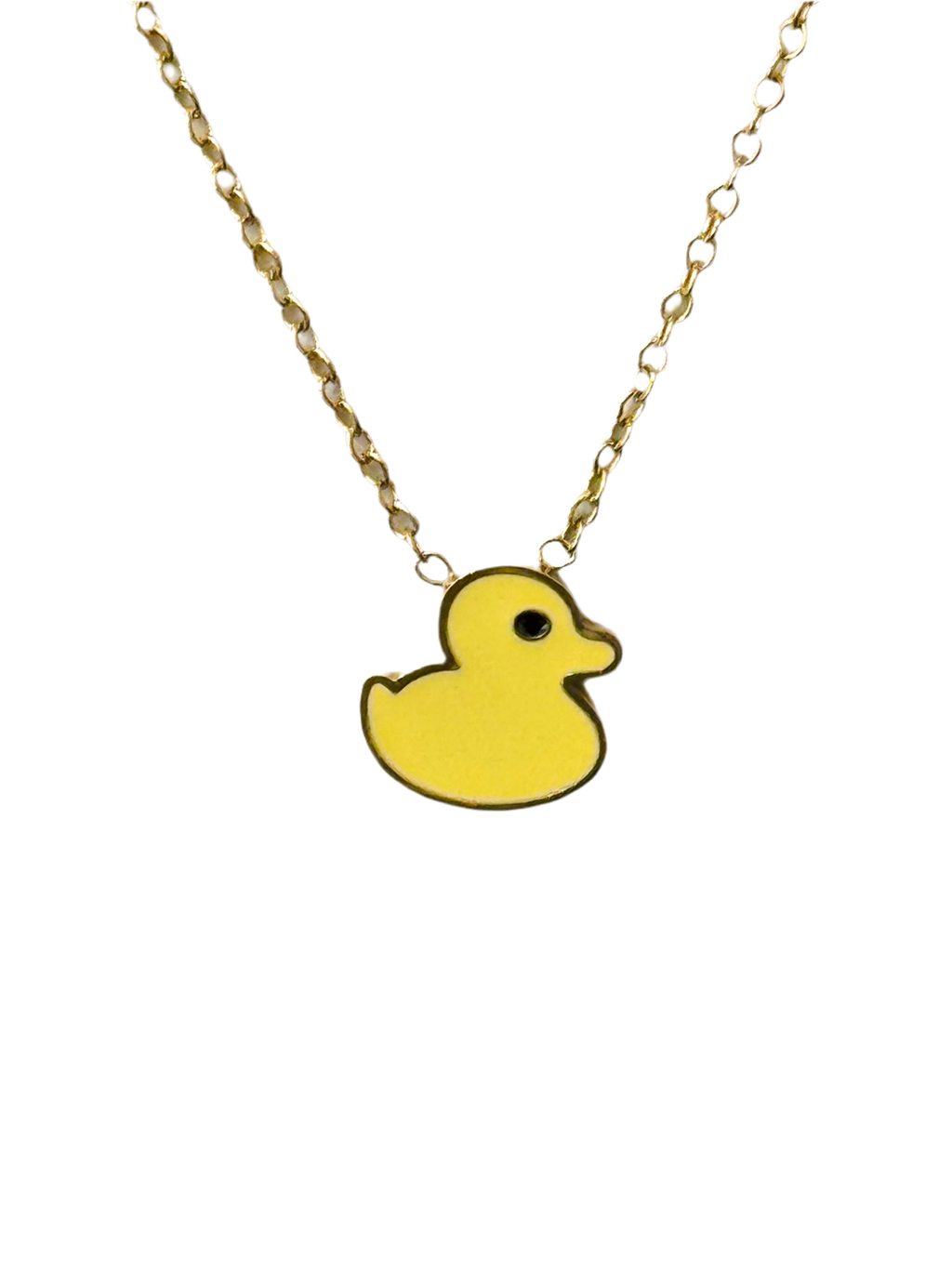 Collier Canard Jaune