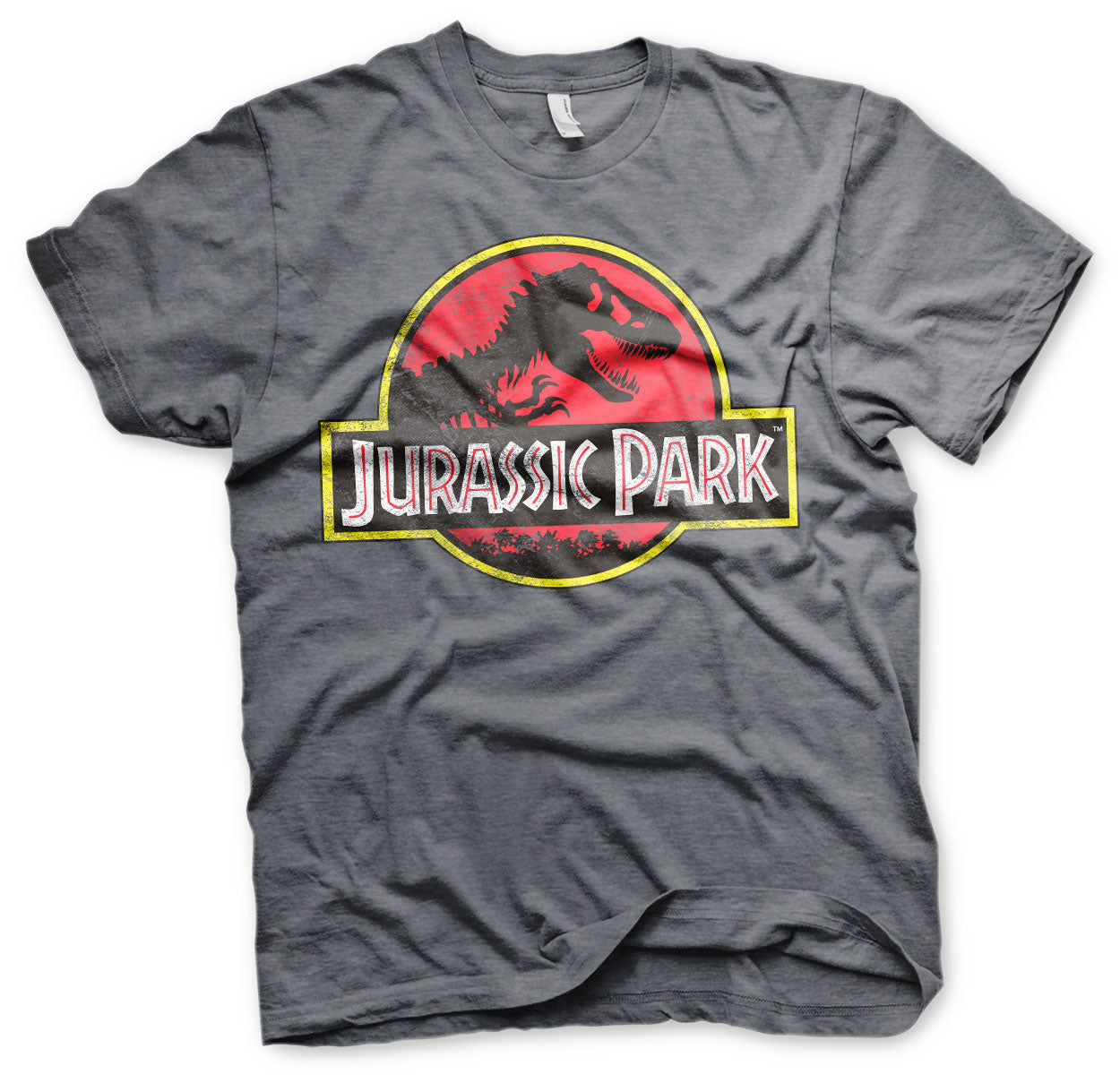 T-Shirt Jurassic Park - Logo Distressed (XL)