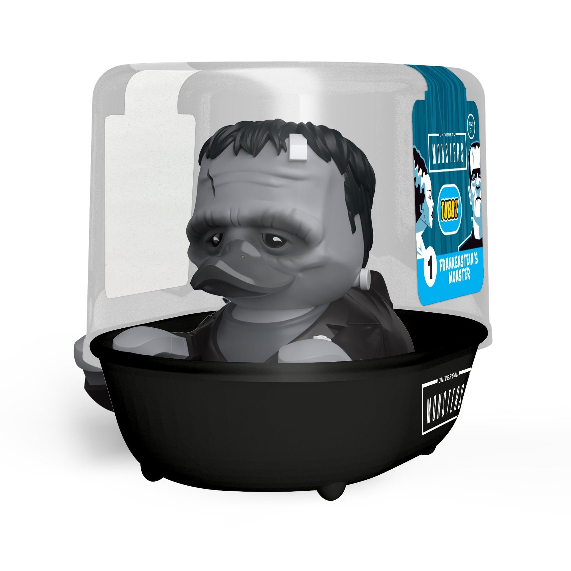 Frankenstein's Monster Duck (Black &amp; White - First Edition)