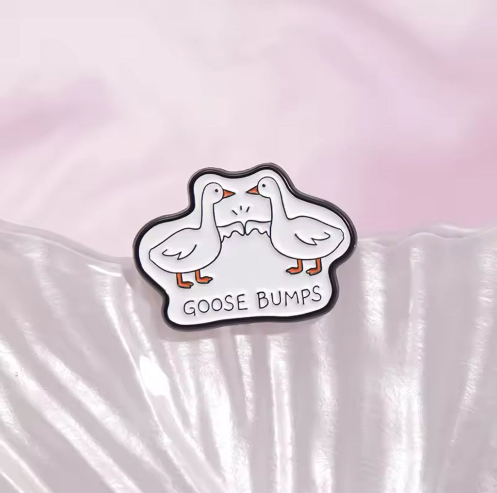 Gänsehaut-Pins