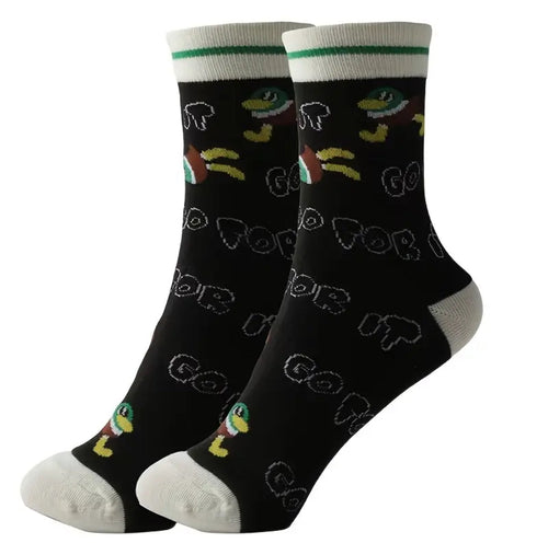 Mallard Duck Socks “Go For It”