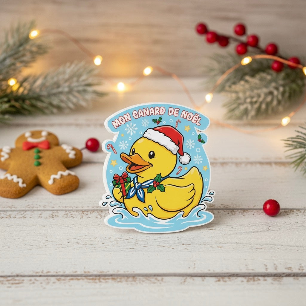 „Meine Weihnachtsente“-Magnet