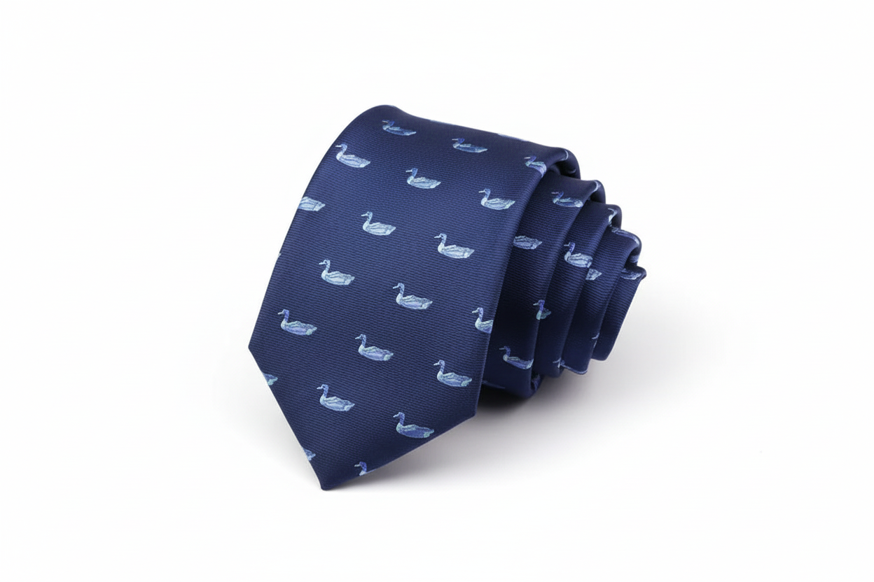 Blue Duck Tie