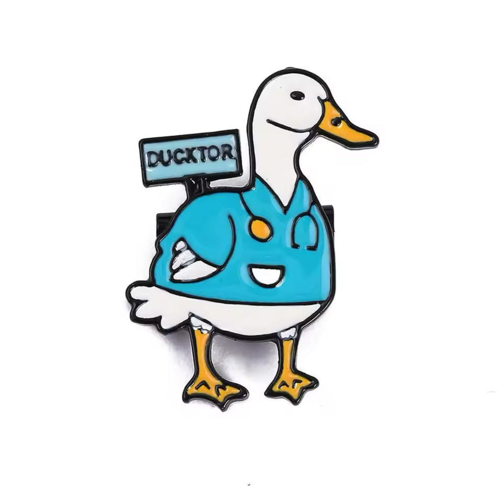 Pin's Canard Blanc Ducktor