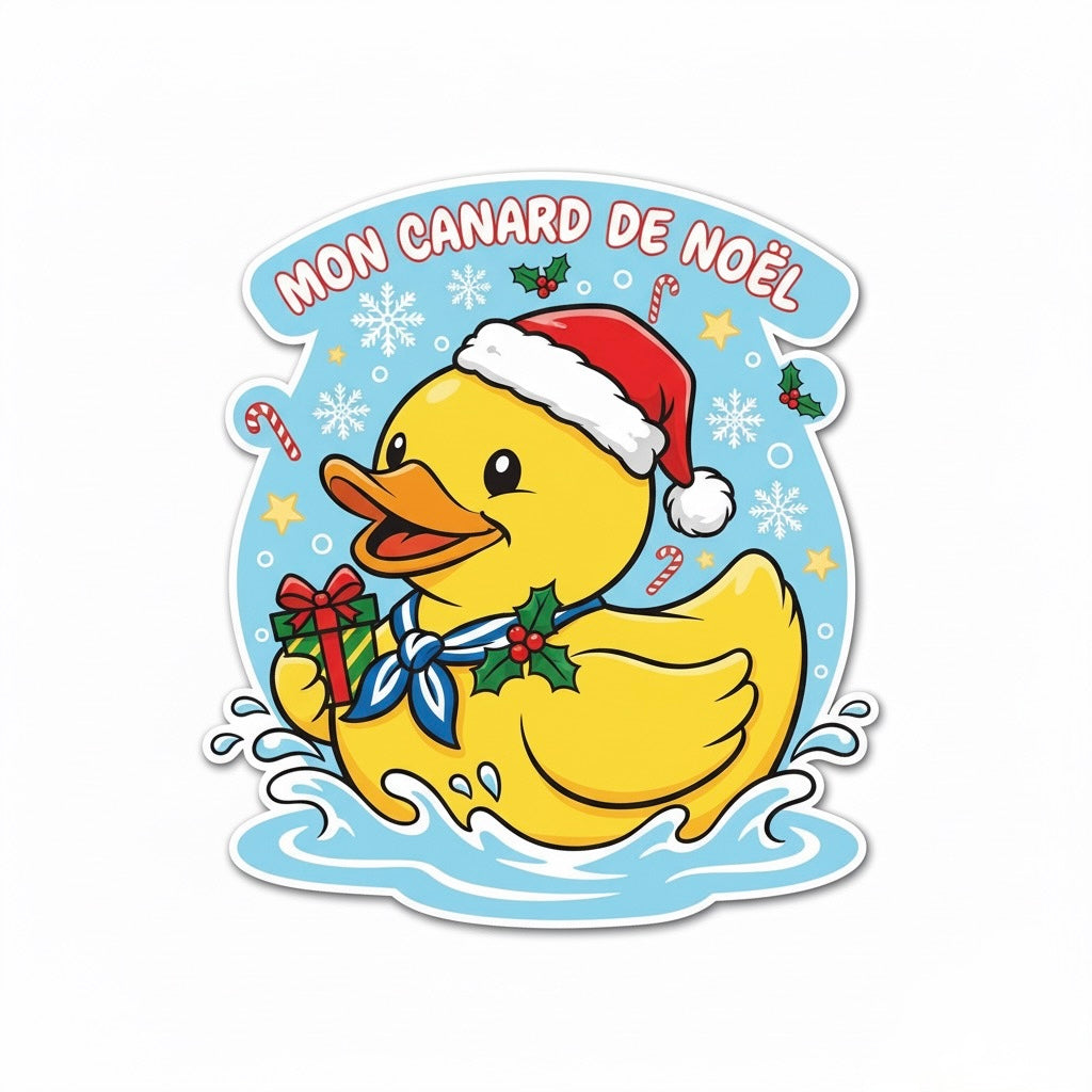 „Meine Weihnachtsente“-Magnet