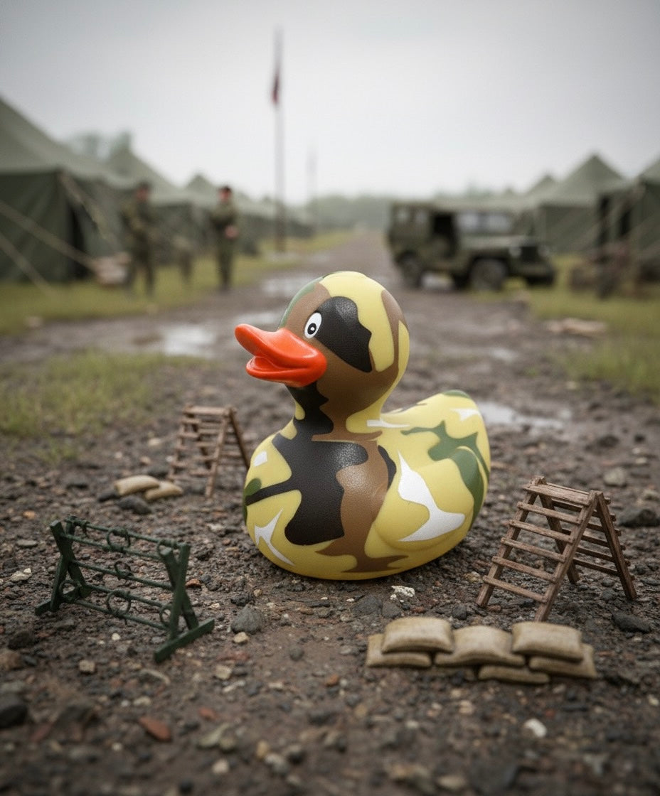 Camouflage duck