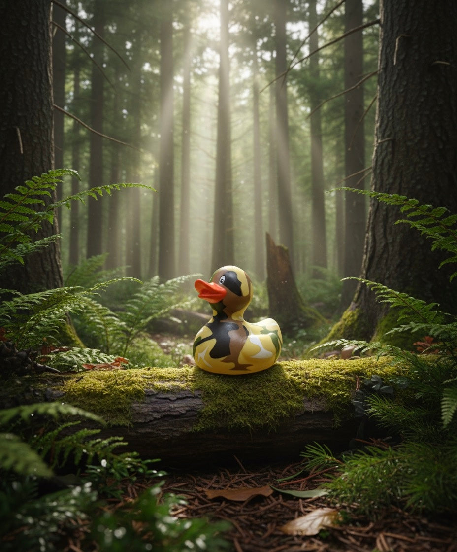 Camouflage duck