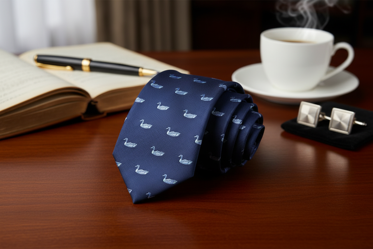 Blue Duck Tie