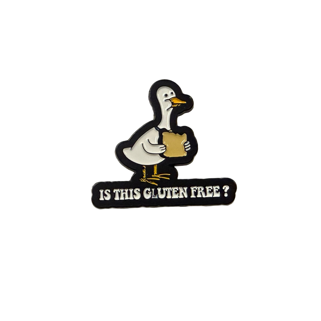 Pin's Canard Blanc "Is it gluten free?"