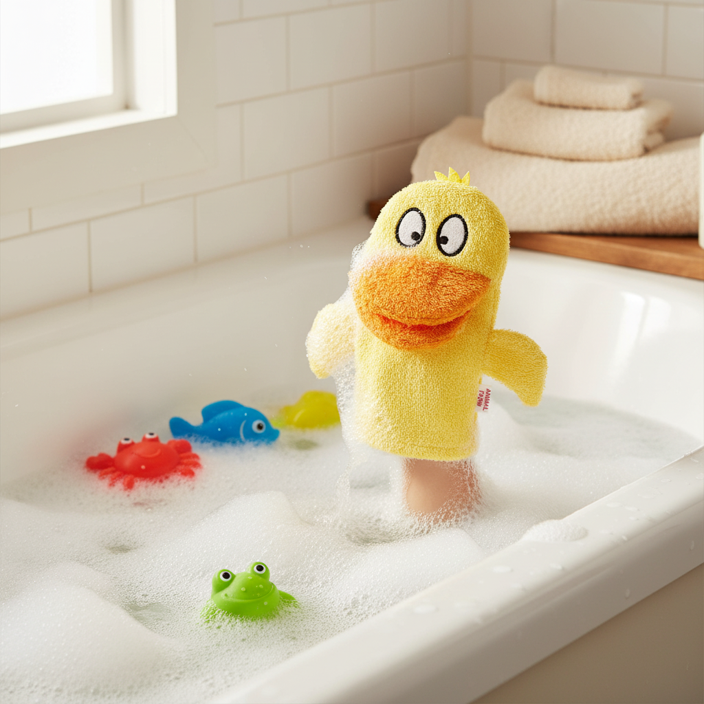 Ente Waschlappen