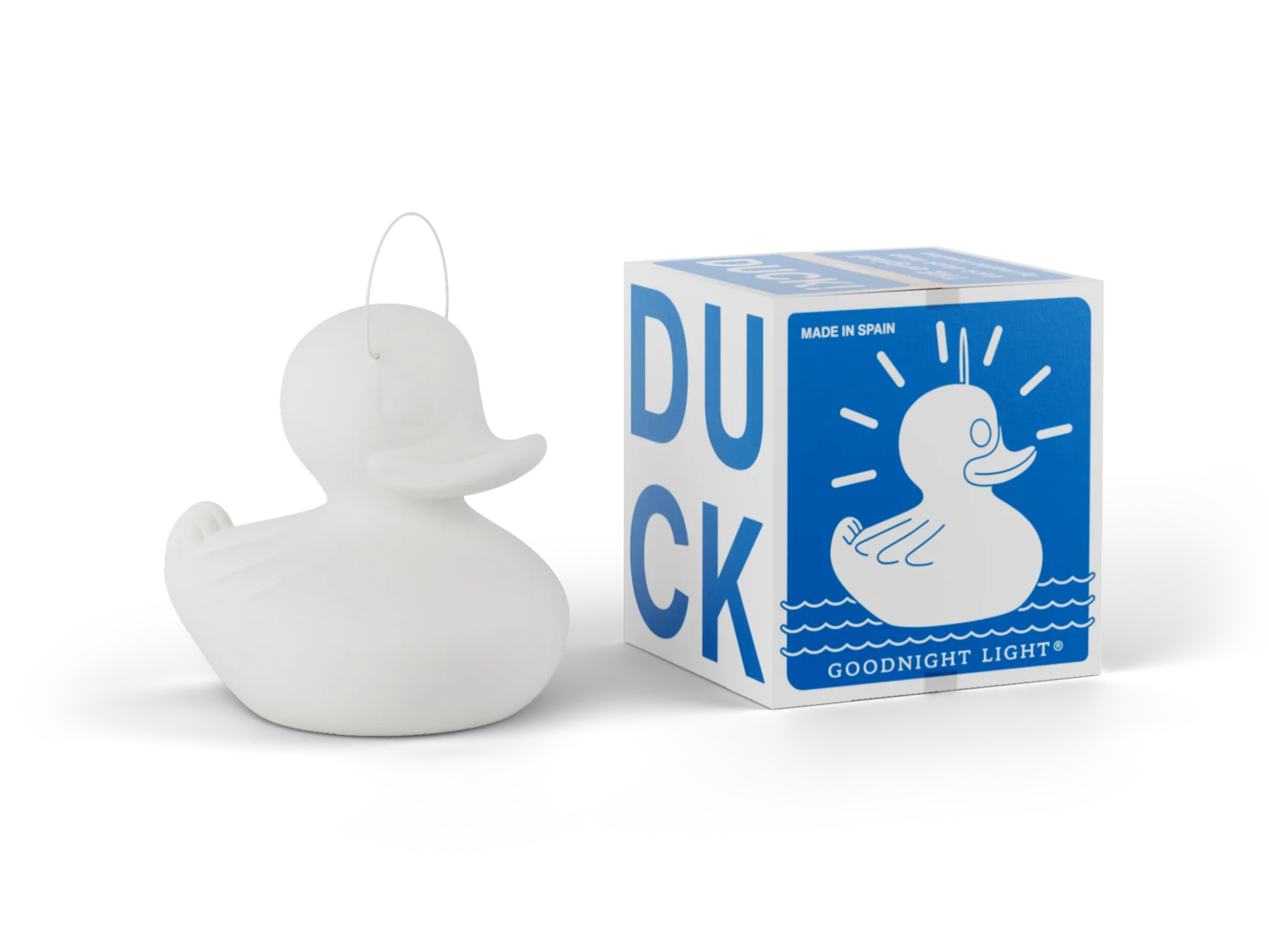 Entenlampe „Die Enten-Enten-Lampe“ Weiß (XL)