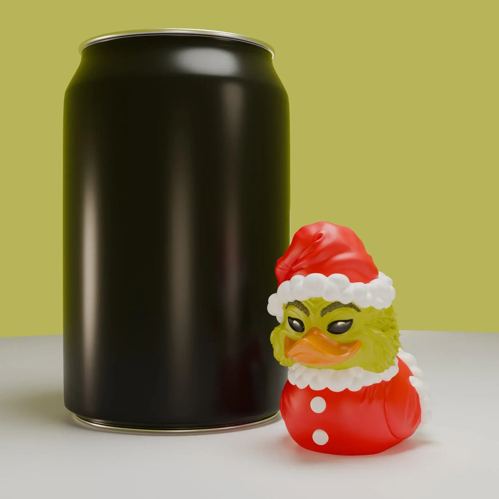 Grinch-Ente als Weihnachtsmann (Mini-Edition)