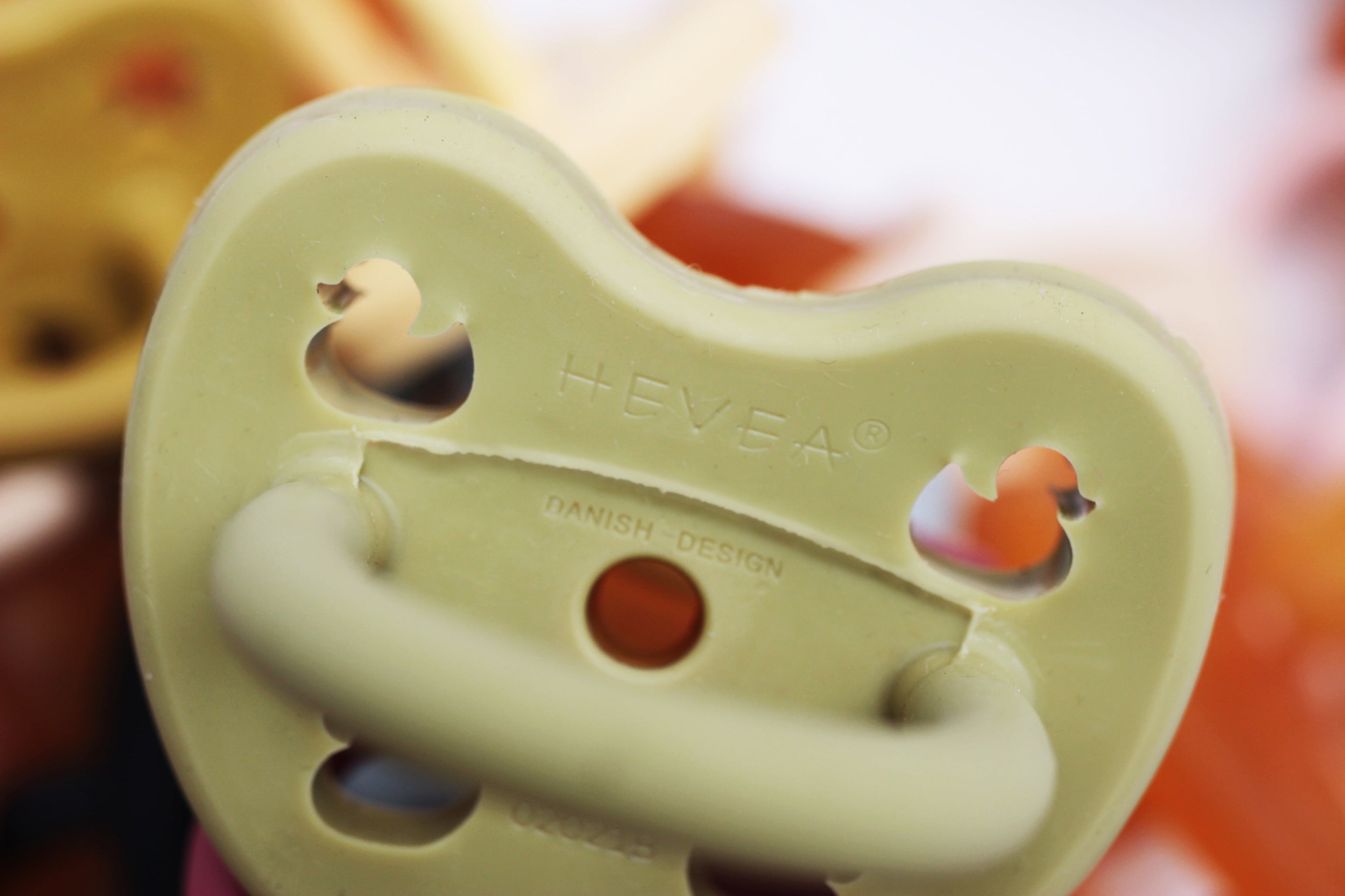 Hunter Green duck pacifier