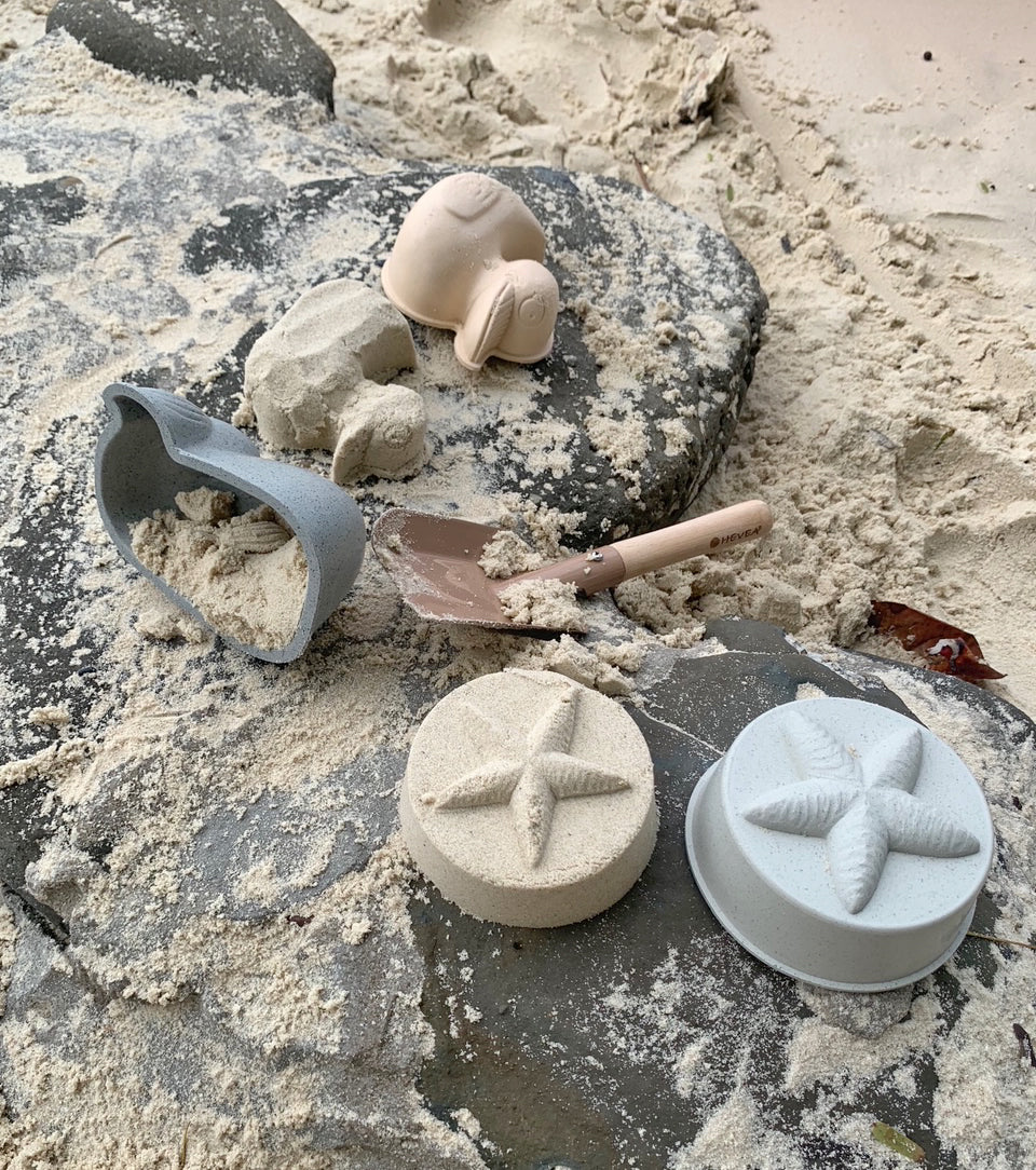 Set of duck sand molds