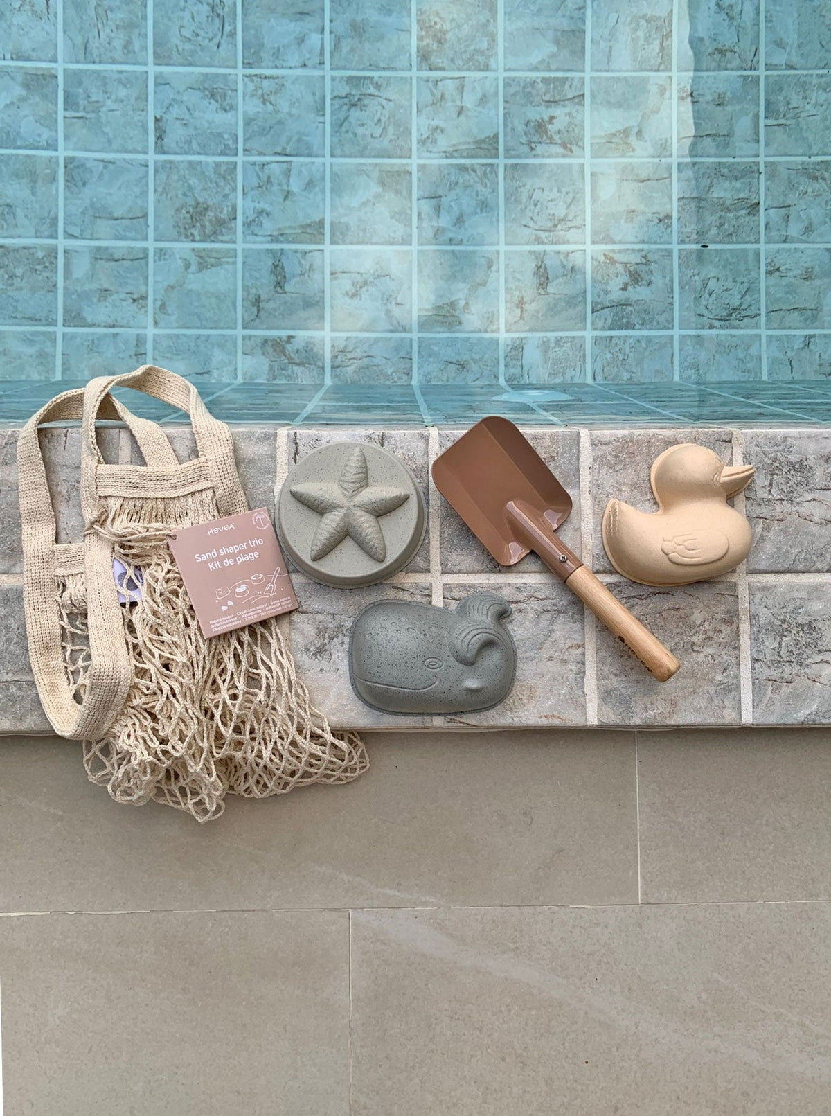 Set de moules à sable Sand Shaper Trio – HEVEA