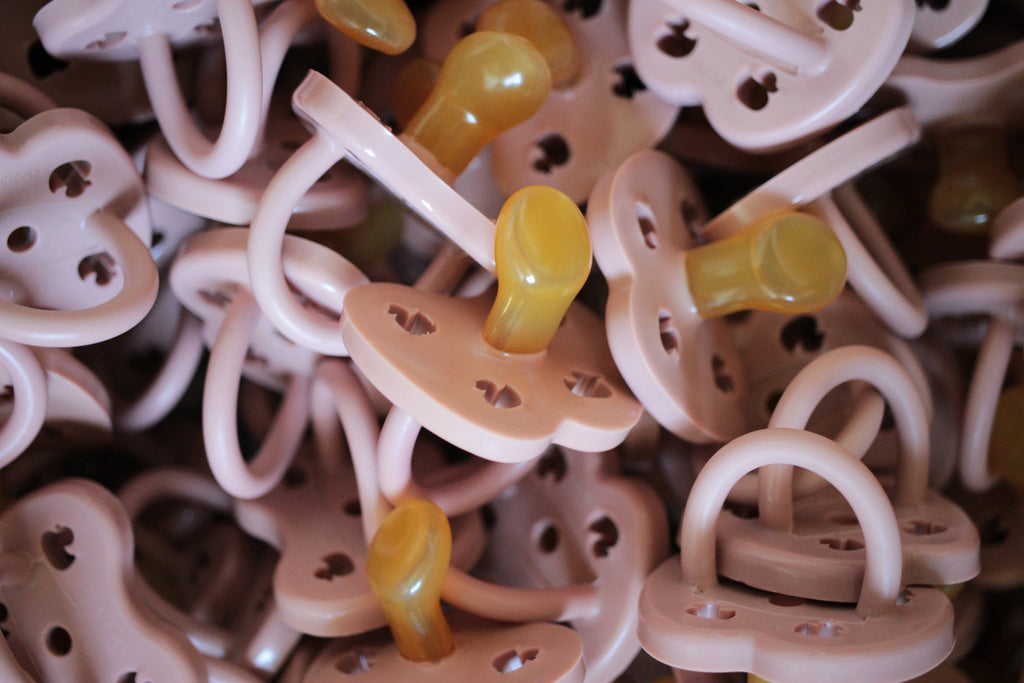 Sucette Canard Baby Blush