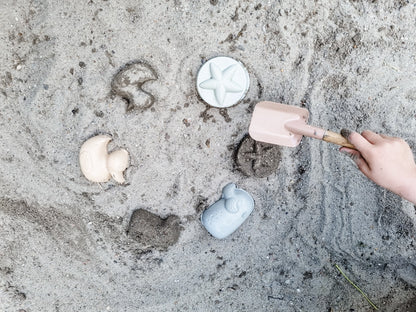 Set of duck sand molds