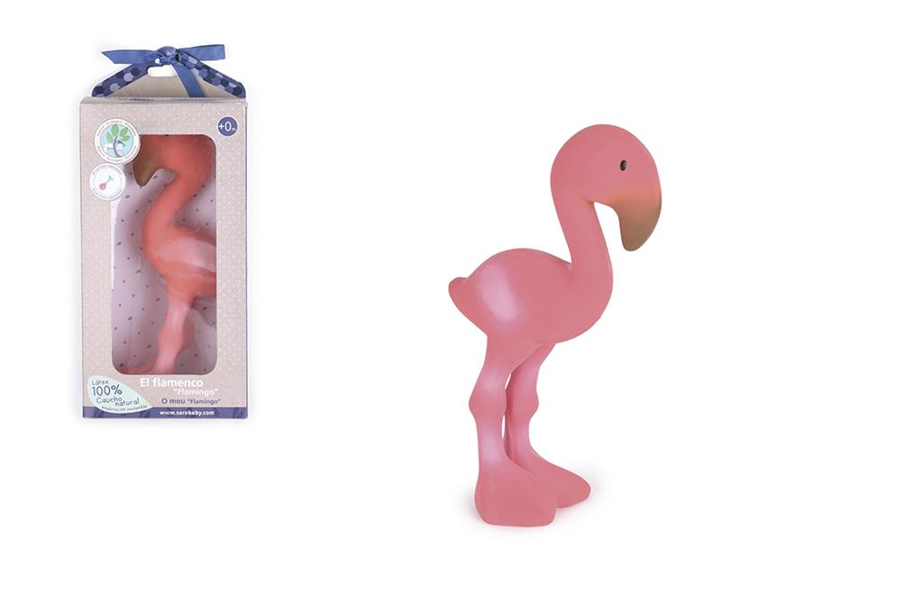 Hochet Flamant Rose