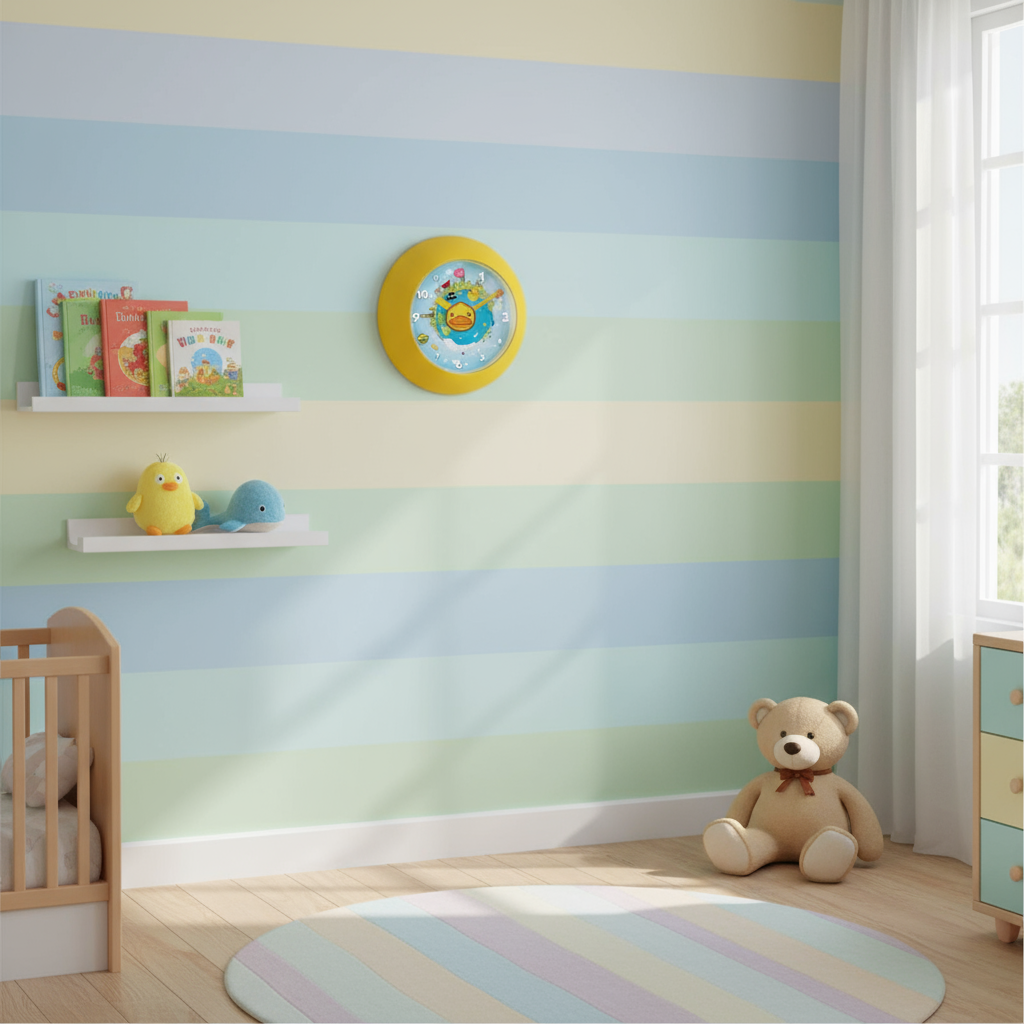 Yellow Duck Wall Clock