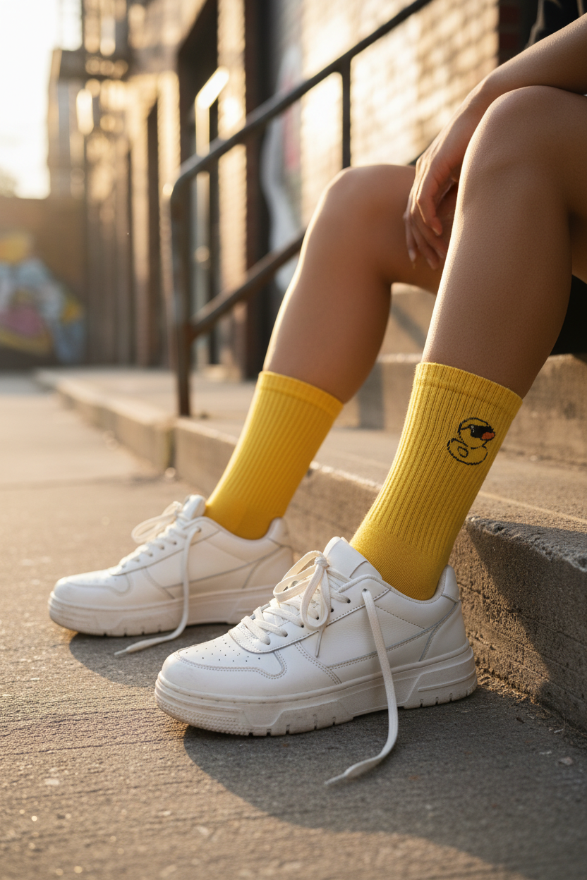 Chaussettes Canard Lunettes de Soleil