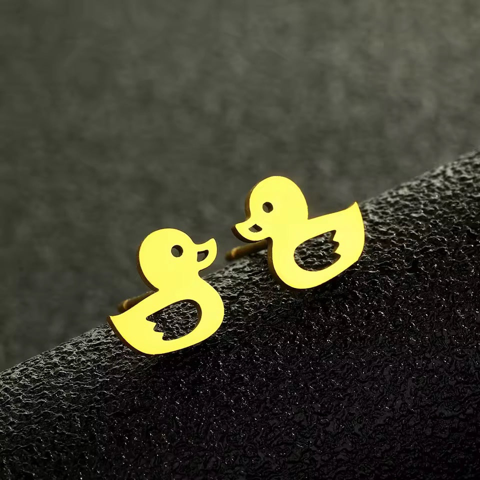 Boucles d'Oreilles Canard