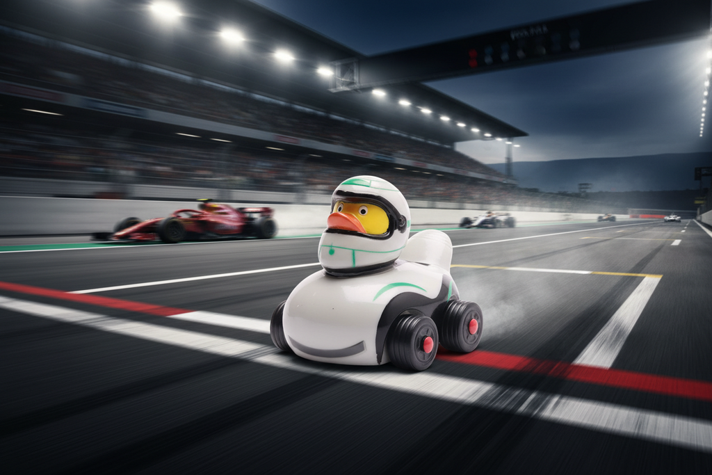 Canard Formule 1 - Argent