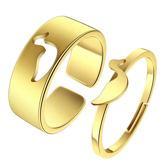 Duck Couple Rings