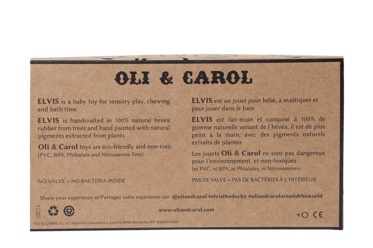 Elvis le Canard Blanc – Jouet de bain et dentition bébé – vue produit 6