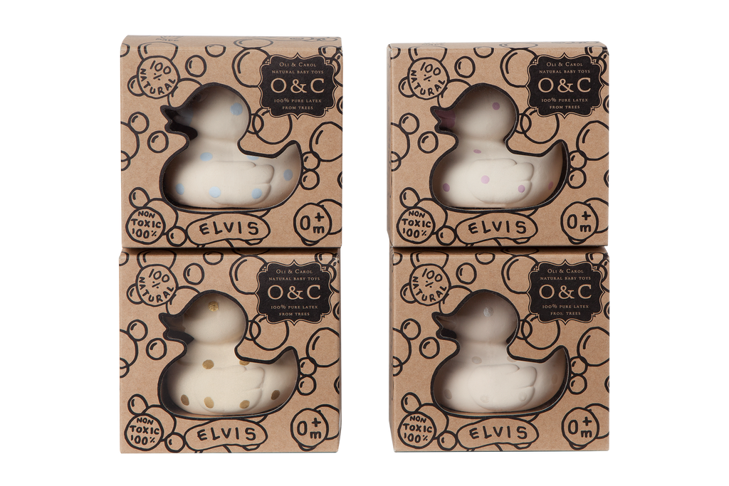 Produit Elvis Le Canard Pois Roses Idée Cadeau