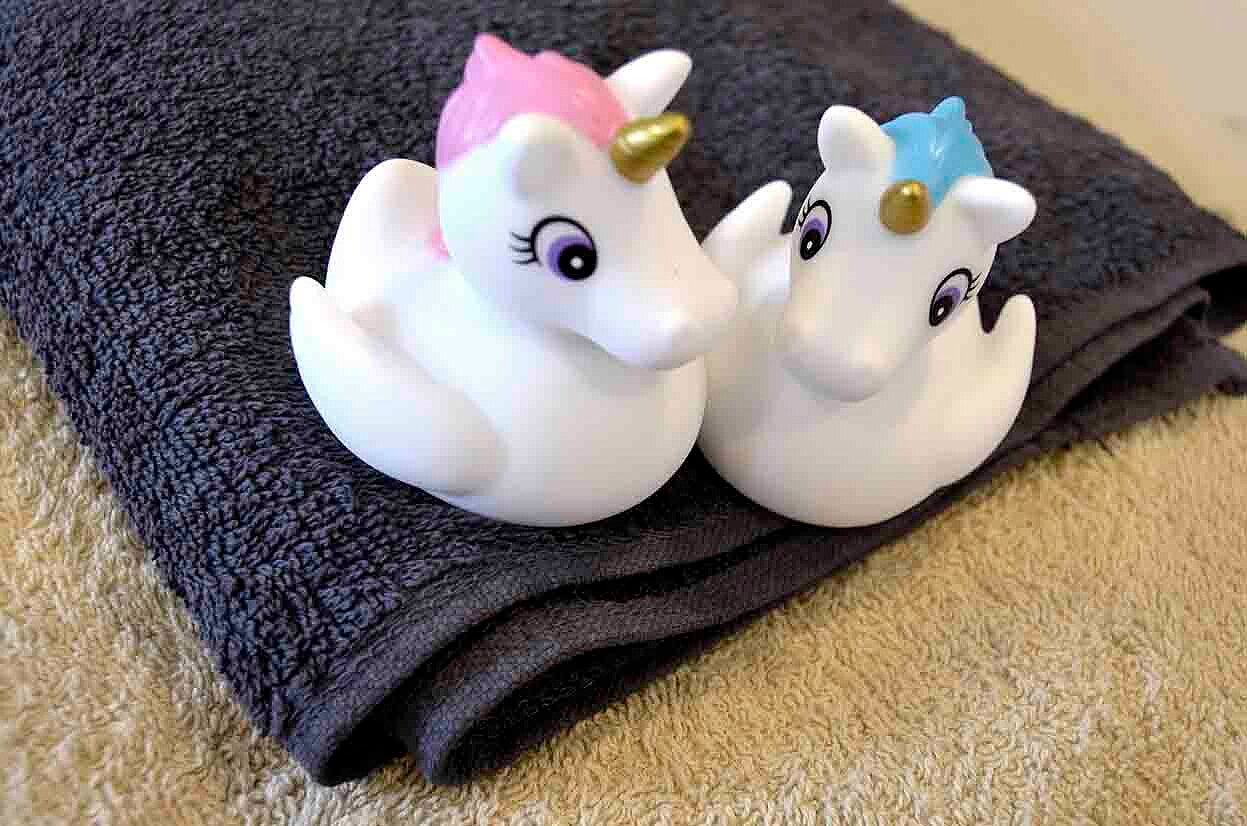 licorne de bain lumineuse magni