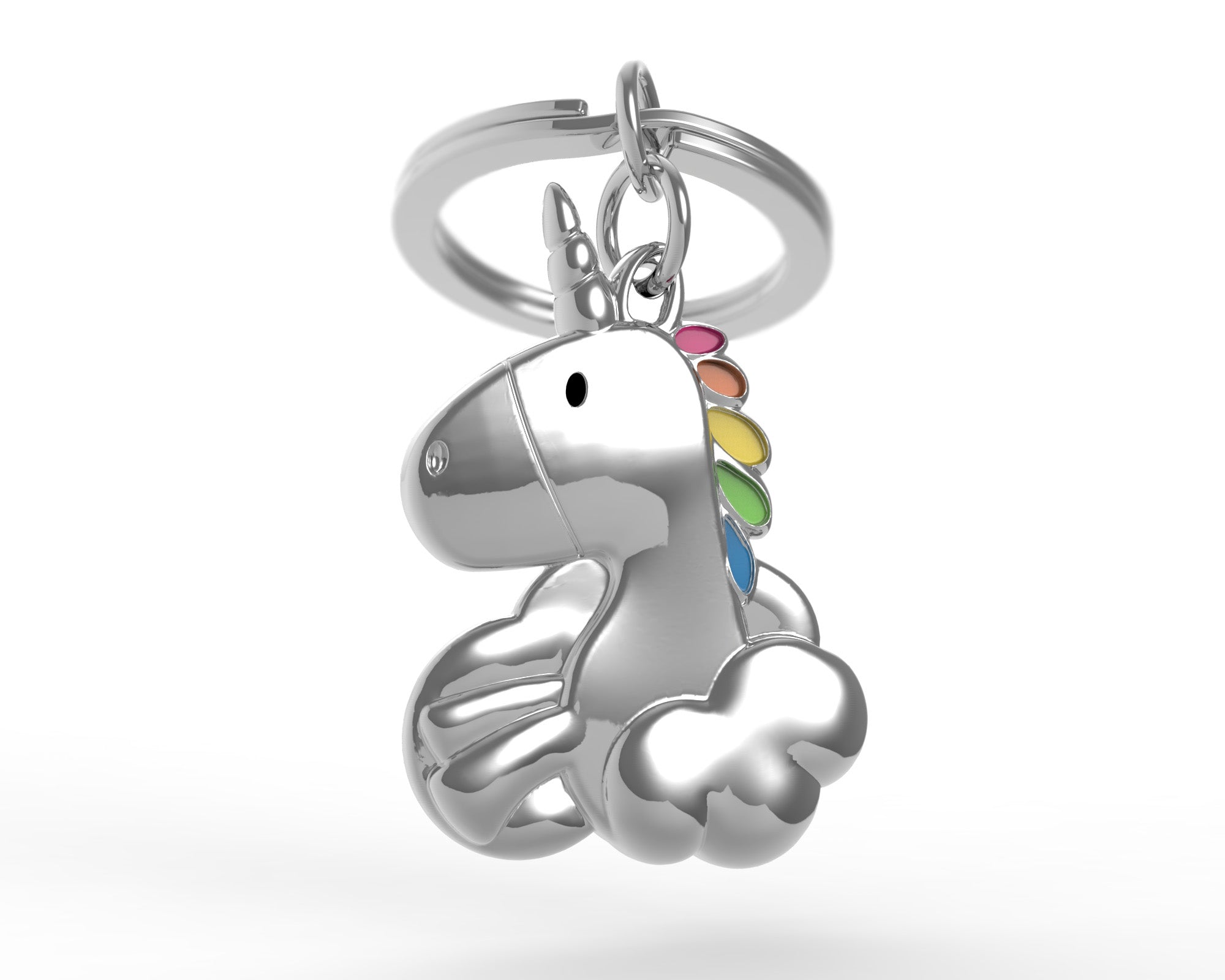 Porte clés Licorne Nuage