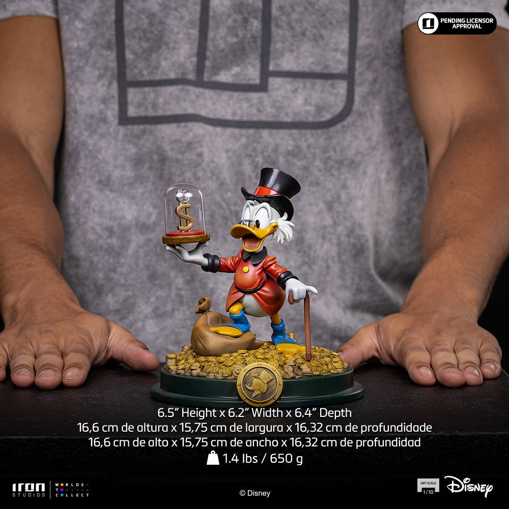 Statue Uncle Scrooge Mcduck - Duck Tales - Art Scale 1/10 - Disney Classics