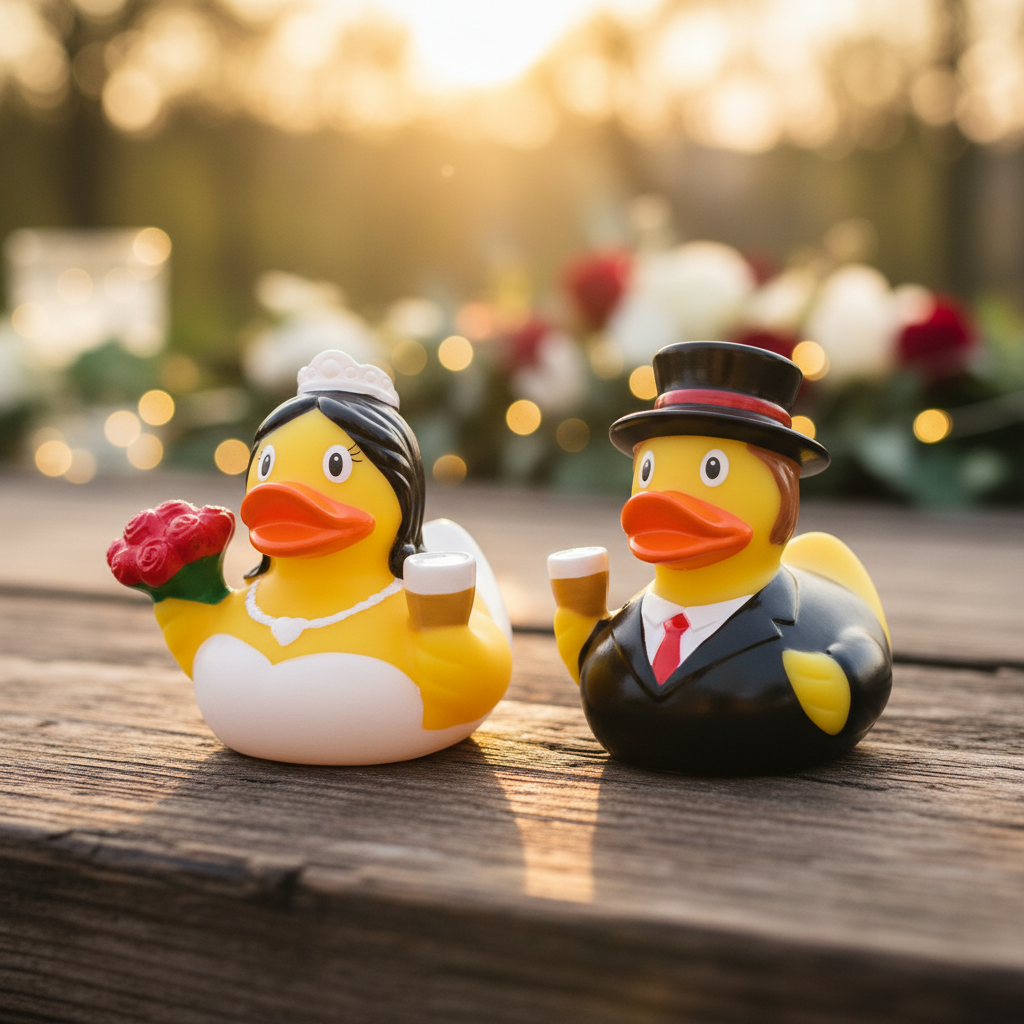 Mini verheiratete Enten