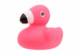 Pink bath flamingo