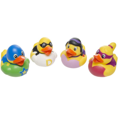 Mini superhero ducks