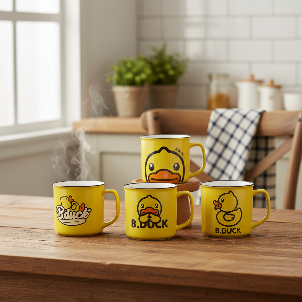 B.Duck Gelber Entenbecher