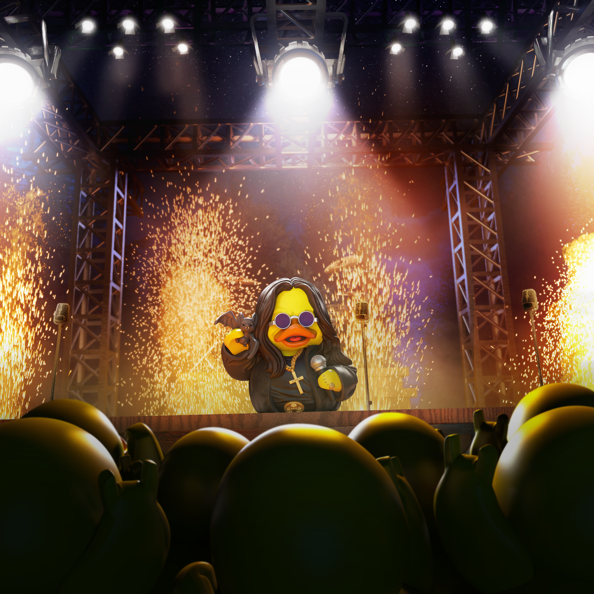 TUBBZ Ozzy Osbourne Ente (Erstausgabe)