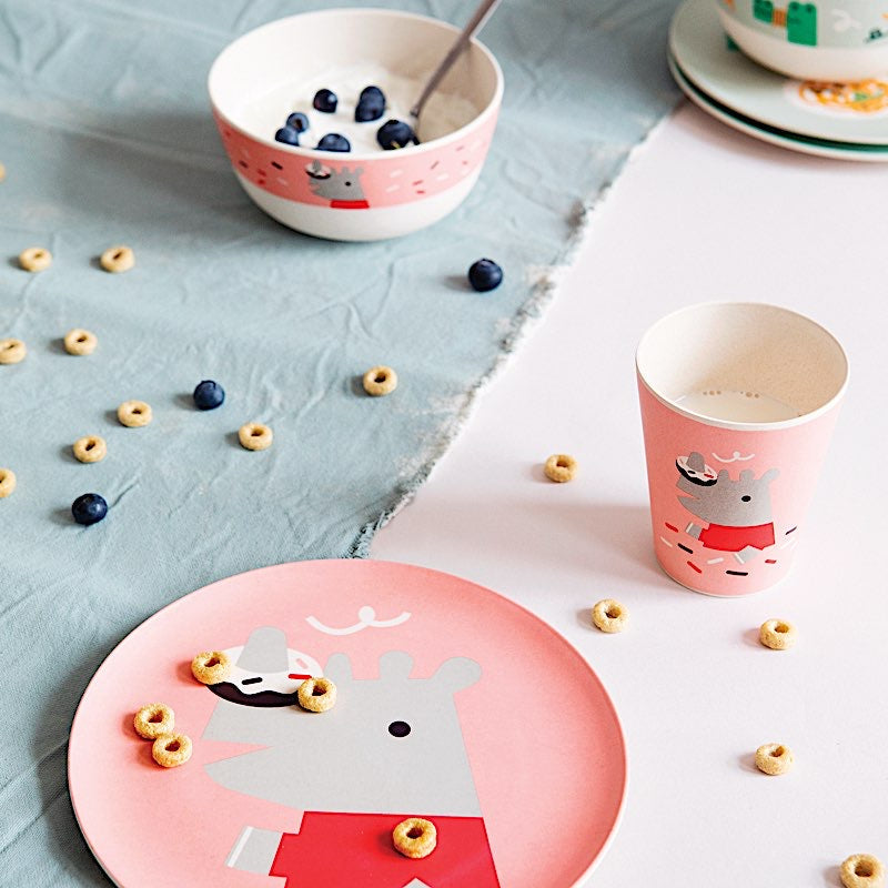 Assiette Bambou