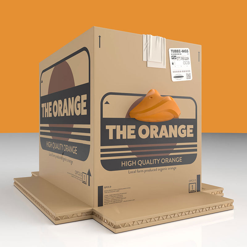 Ente in einer orangenen Schachtel (Boxed Edition)