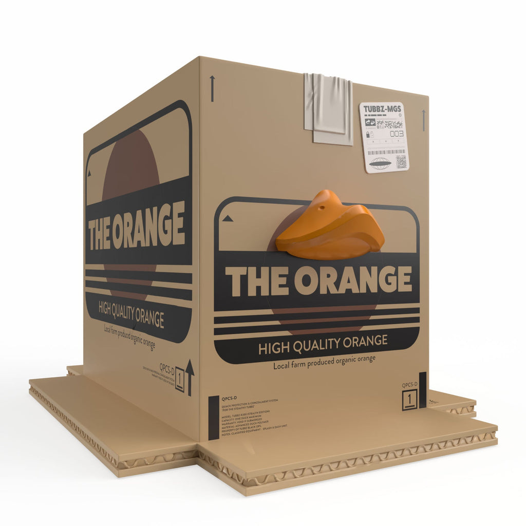Ente in einer orangenen Schachtel (Boxed Edition)