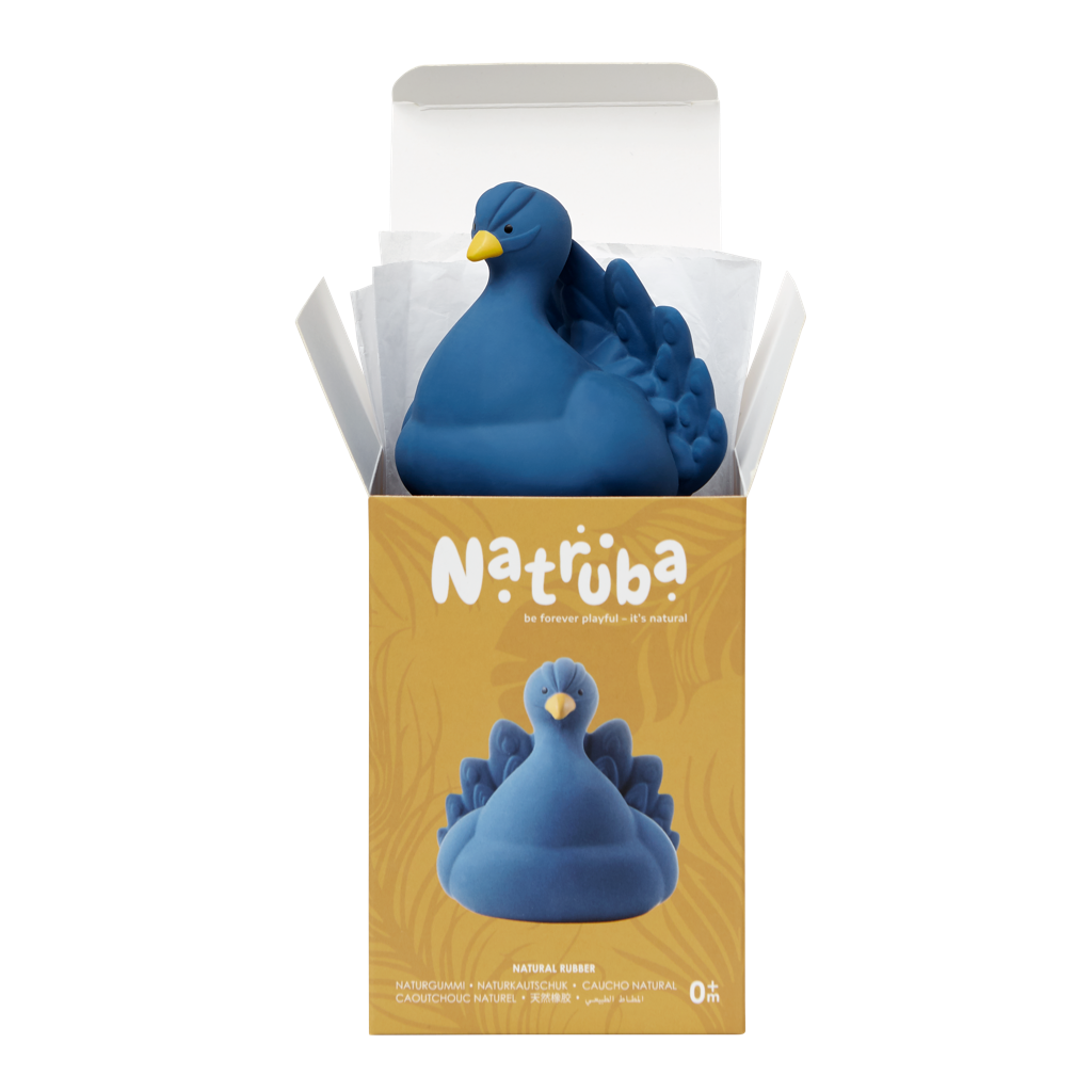 Paon de bain Bleu - Natruba