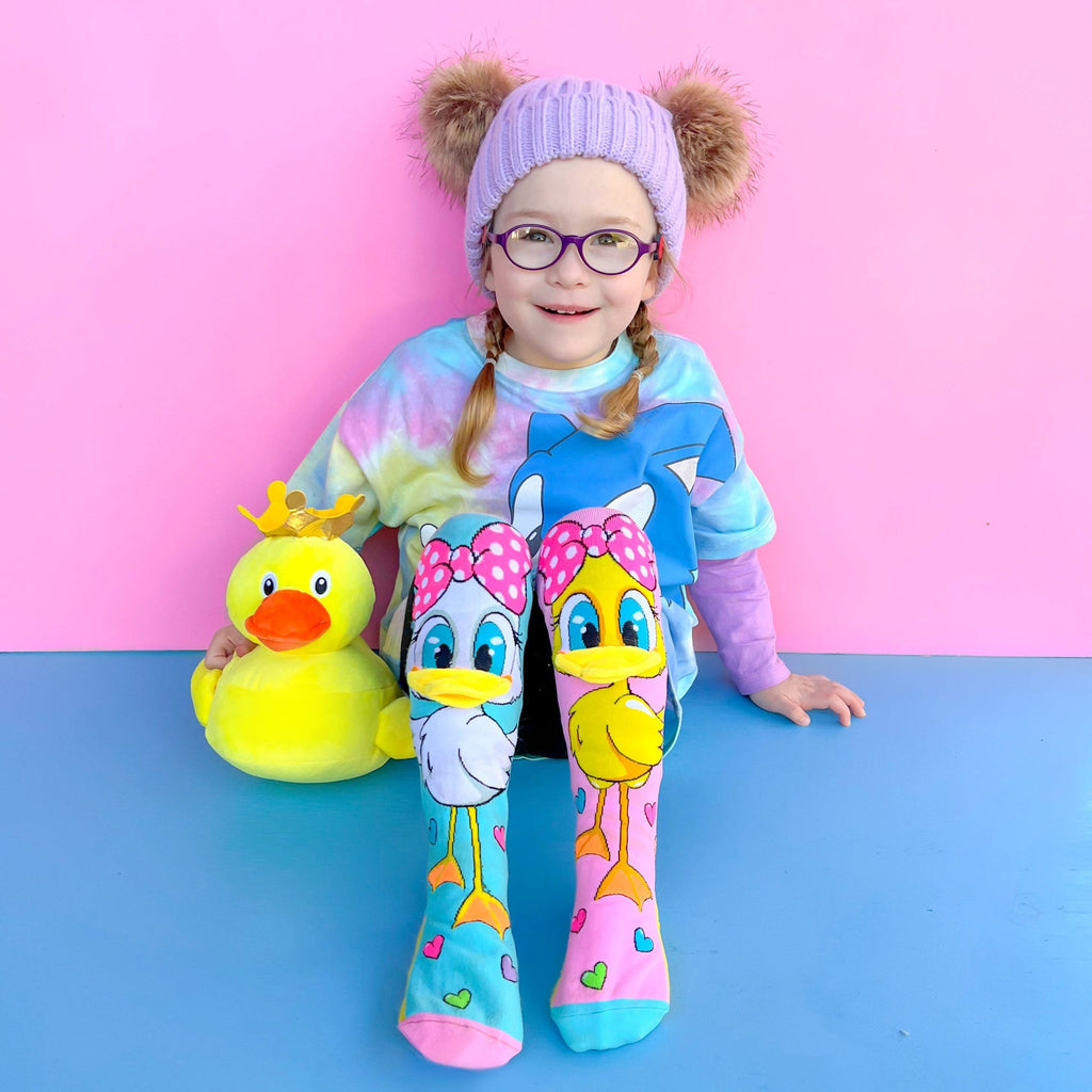 FLUFFY DUCK SOCKS