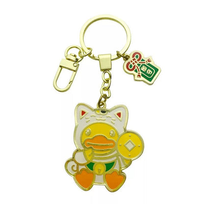 Lucky chat duck keychain