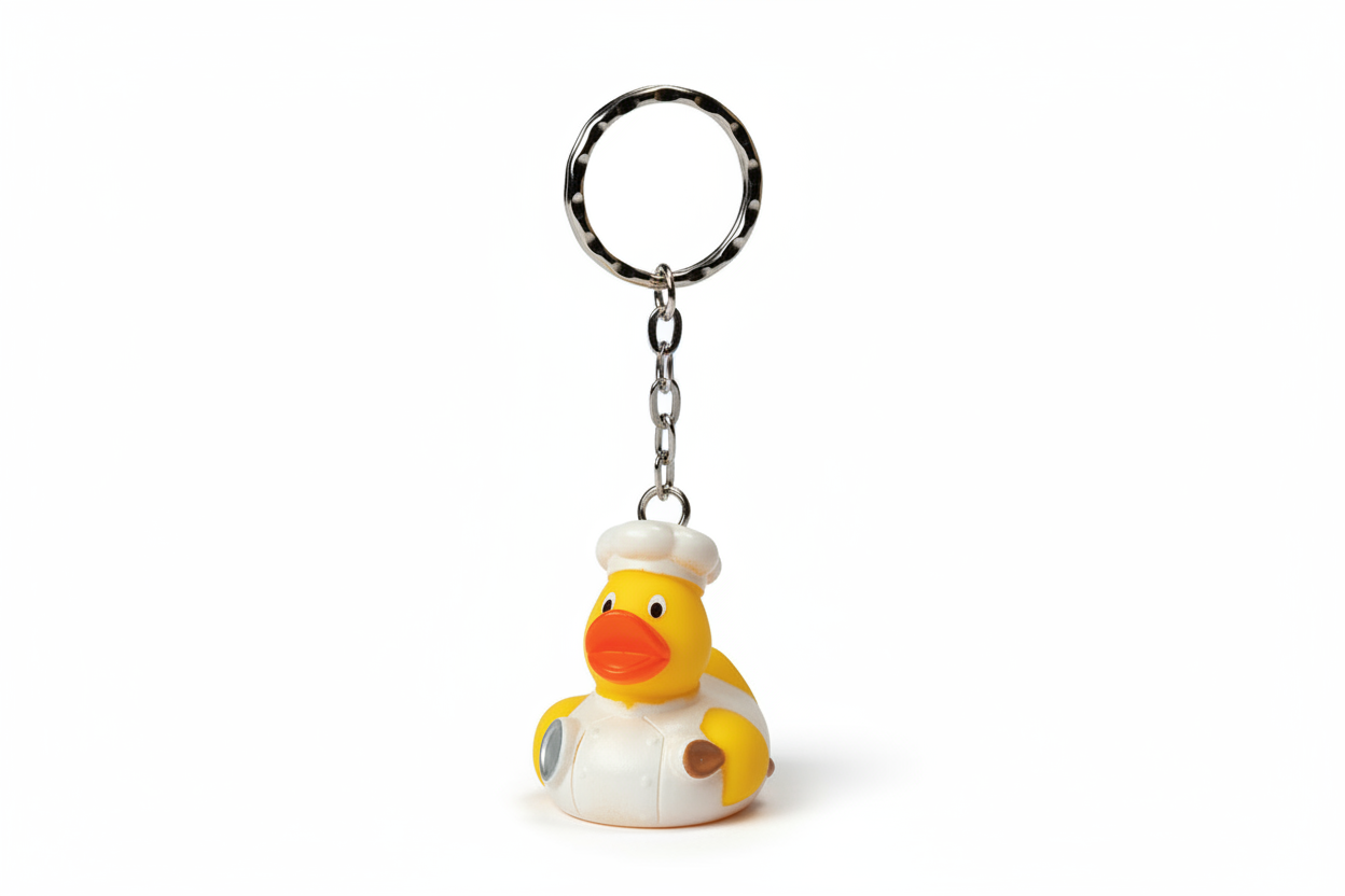 Duck cook's keychain