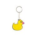 Color duck keychain