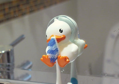 White duck toothbrush