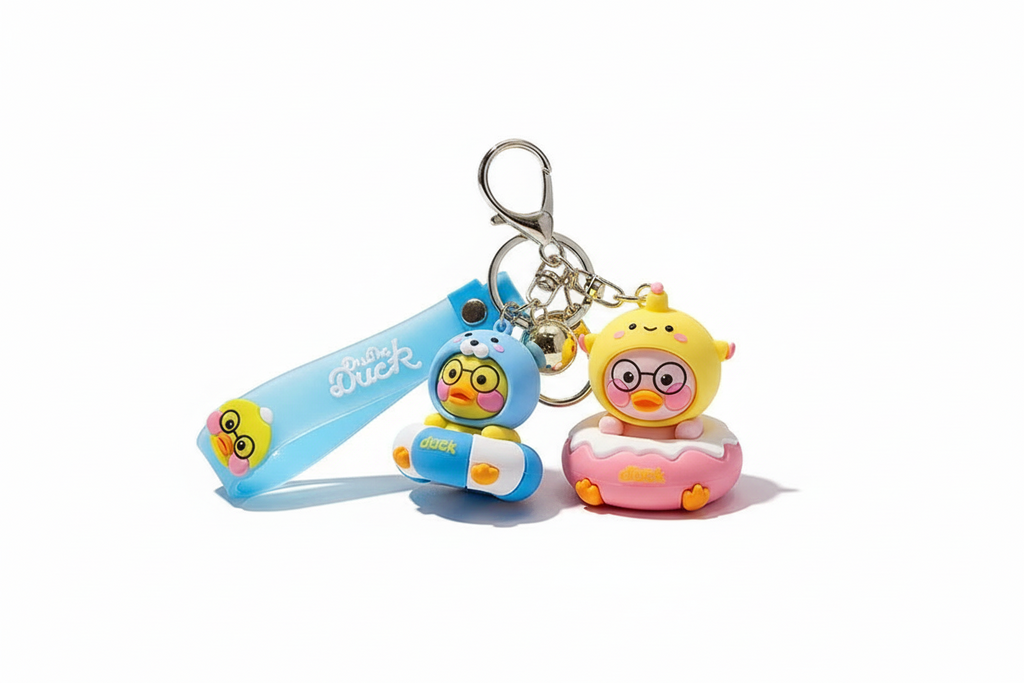 Duck and Seal Keychain