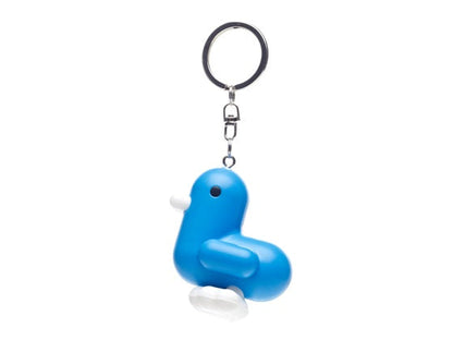 Cyan Camyk duck keychain