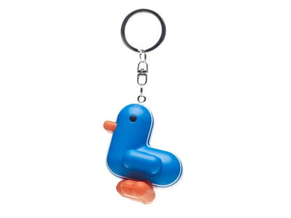 Porte-clés Canard Bleu Racer